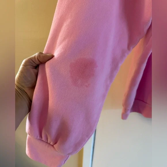 Aviator Nation Logo Pink Pullover Hoodie - Picture 6 of 6